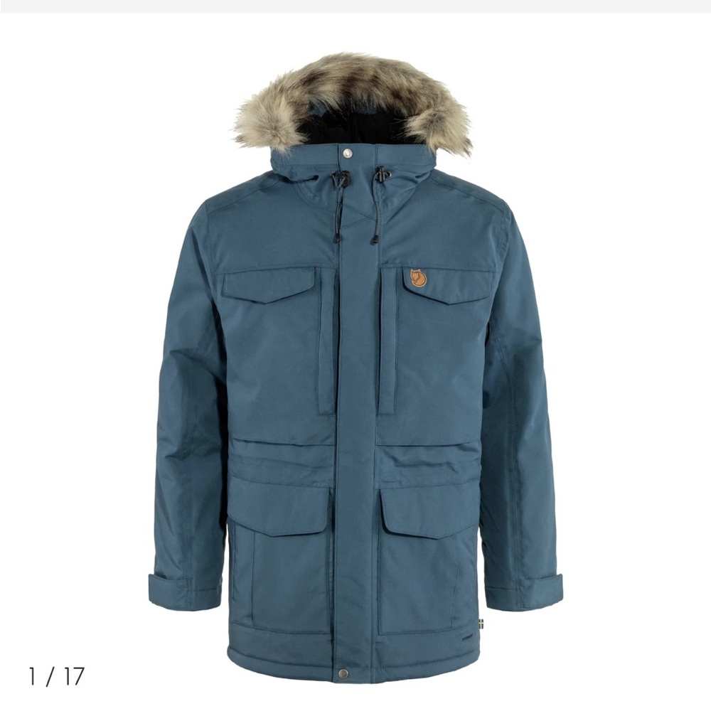 Fjallraven Yupik Parka in Mountain Blue